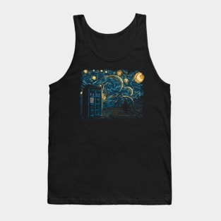 DARK POLICE BOX Tank Top